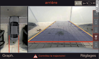 Système d'infodivertissement : orientation du véhicule